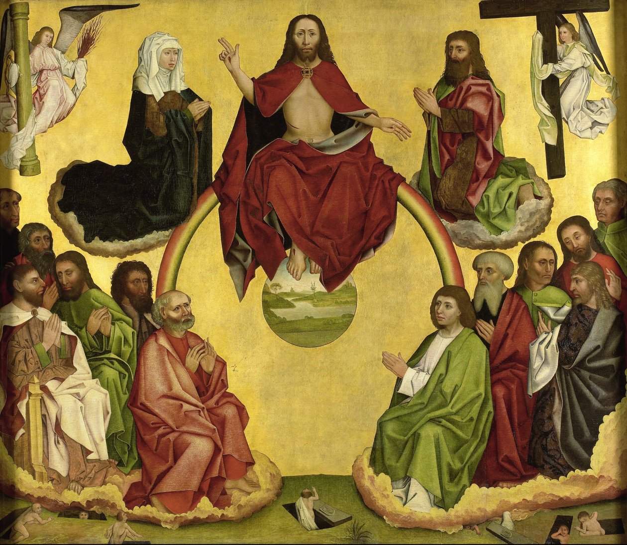 Siste dom, ca.1500 av German School