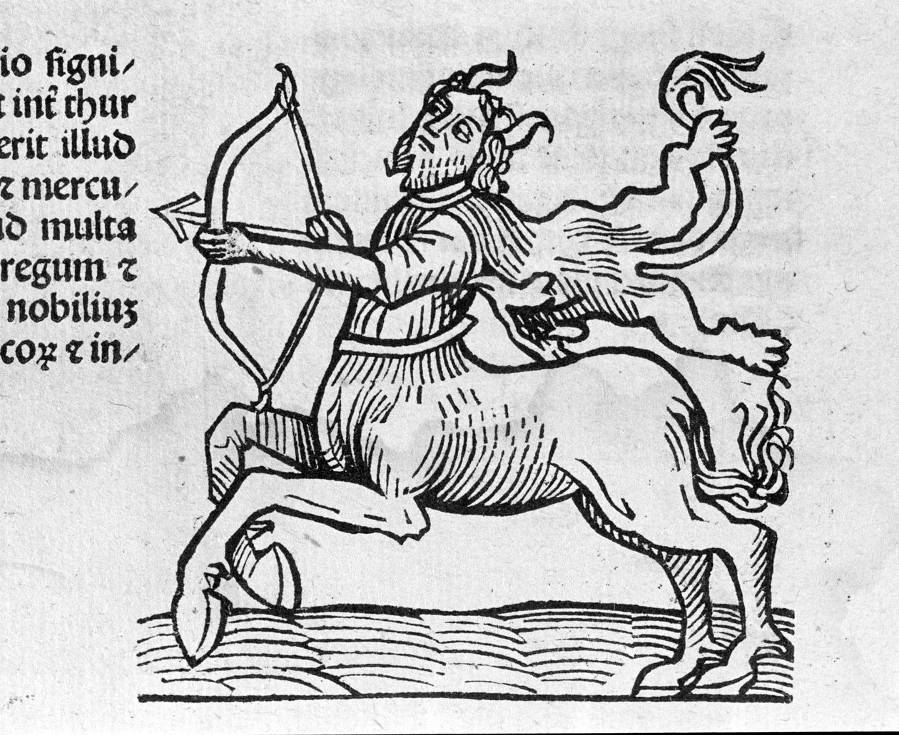 Le Sagittarius - i avhandlingen av John Angel om årenes store forbindelser og deres revolusjoner. Augsburg, Erhard Ratdolt av German School