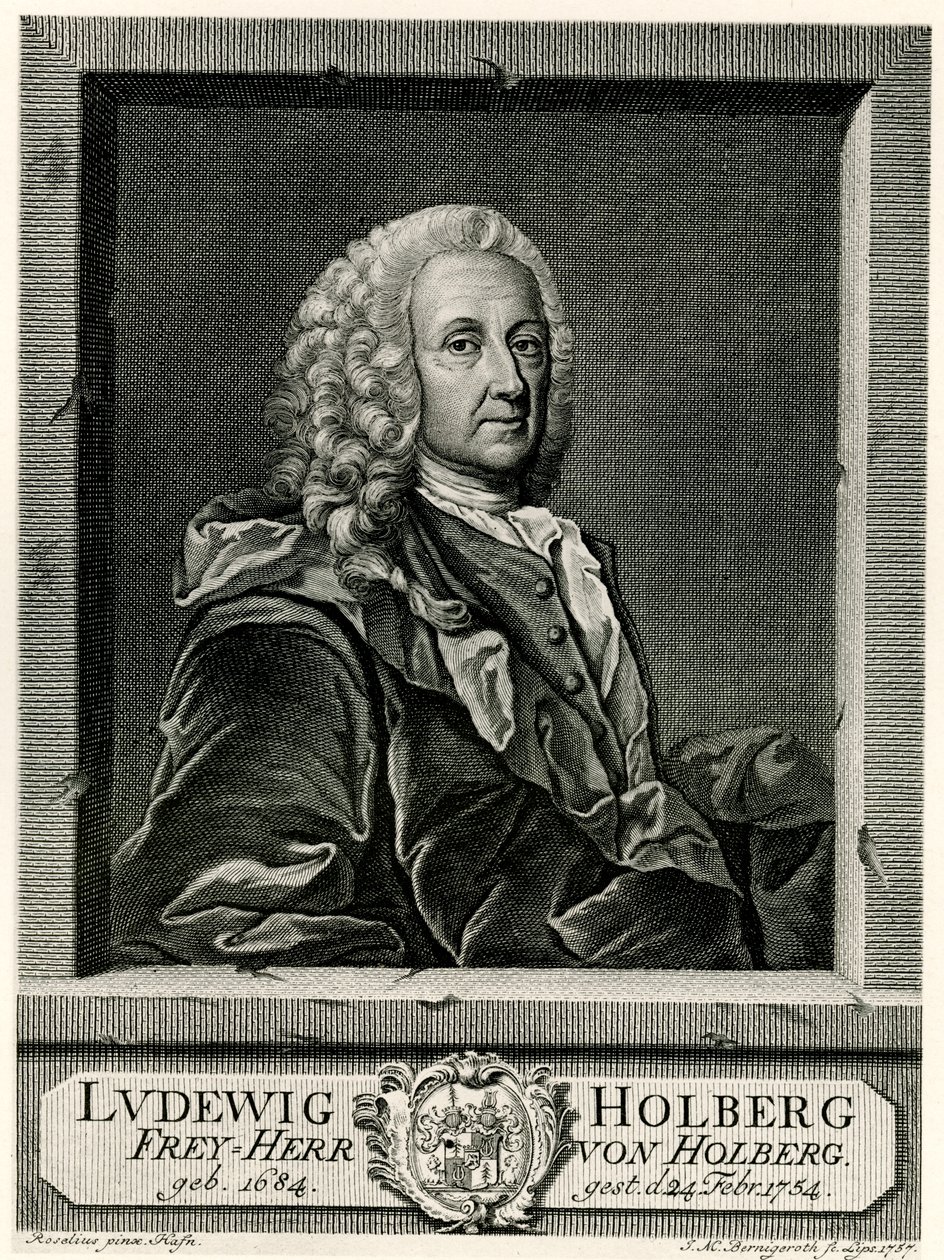 Ludvig Holberg av German School