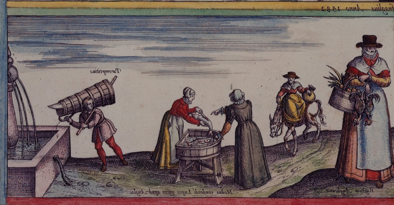 Maps.C.29.e.1 Kvinner som skjærer fisk, fra 