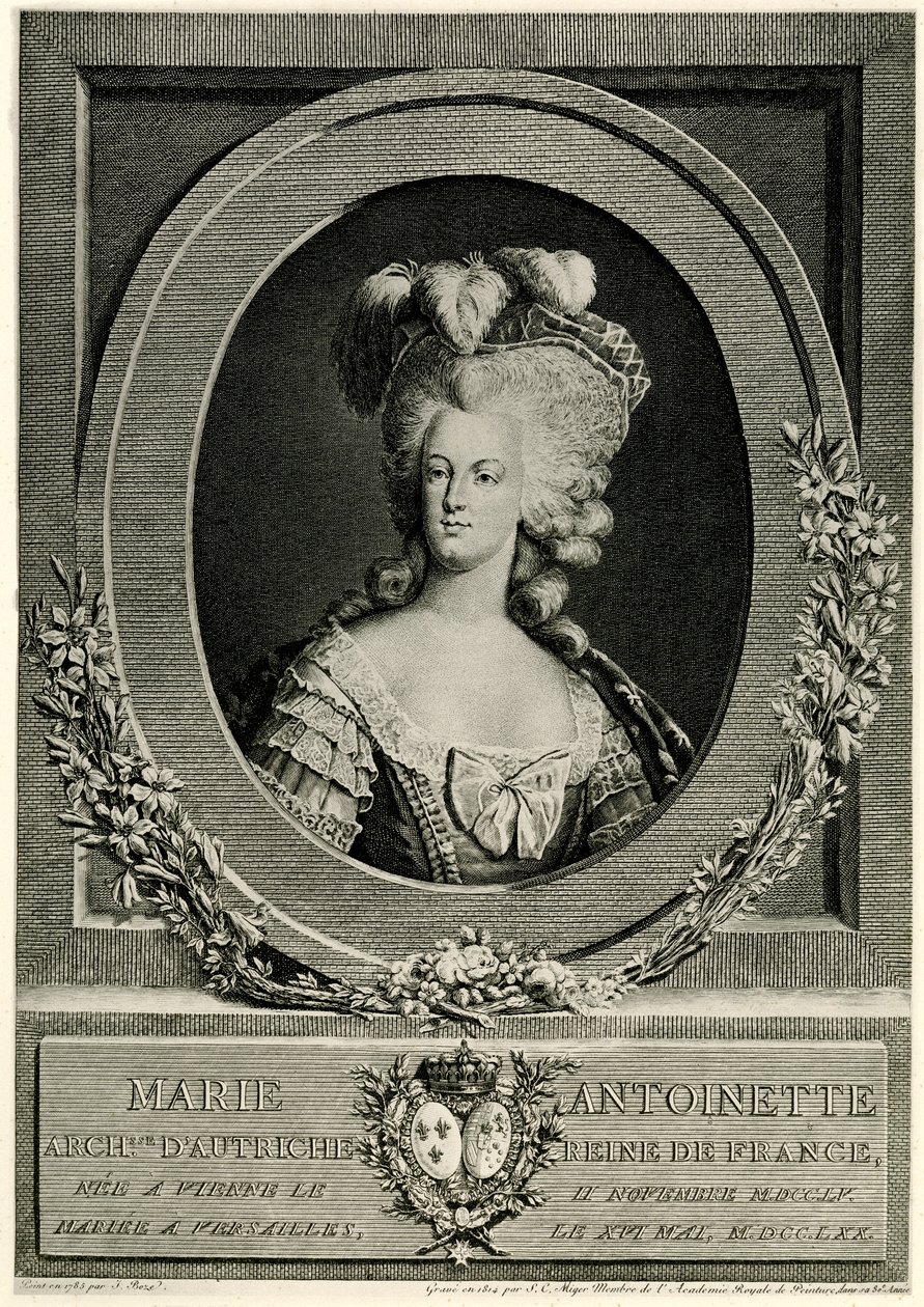 Marie Antoinette av German School