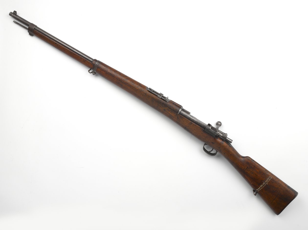 Mauser M1896 7,92 mm bolt action rifle 1896 brukt av general Louis Botha av German School
