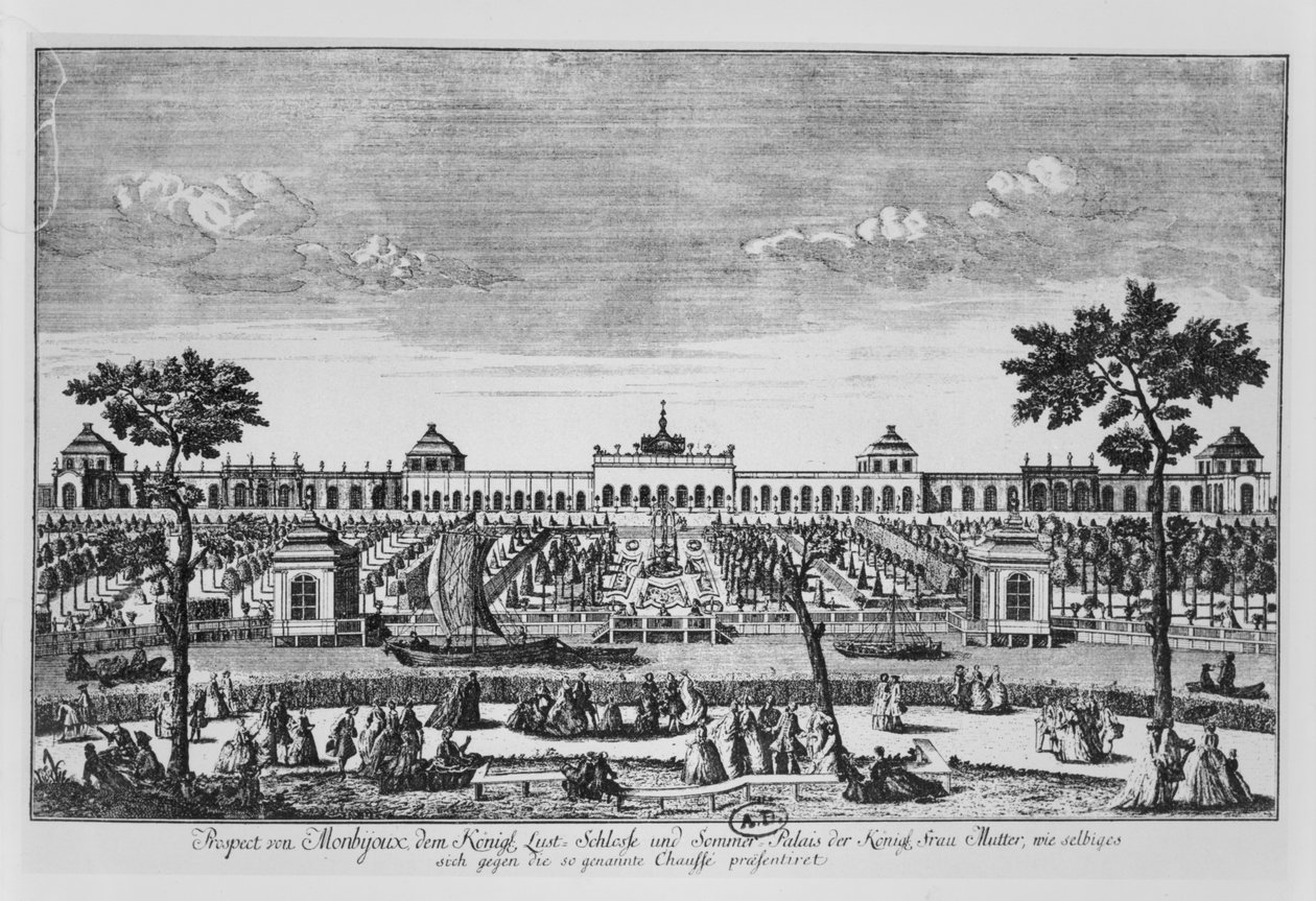 Monbijou-palasset, Charlottenburg, Berlin av German School