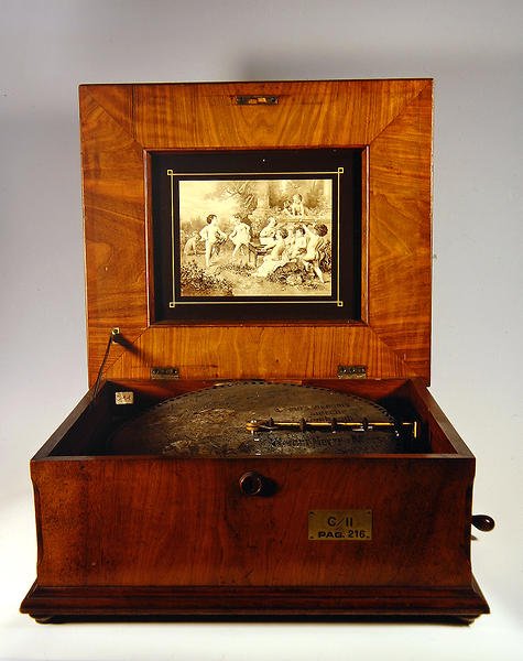 Musikkboks, 1890 av German School