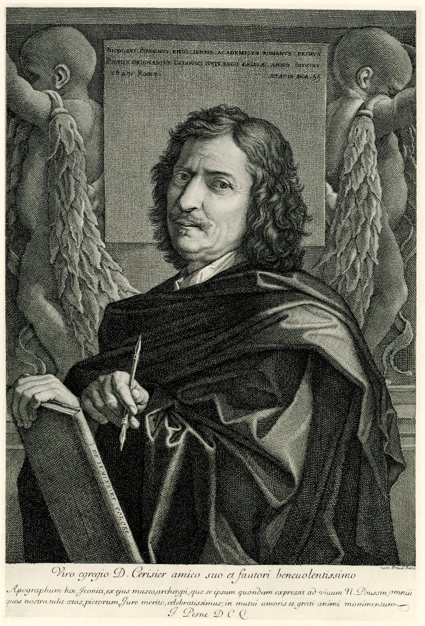 Nicolaus Poussin av German School