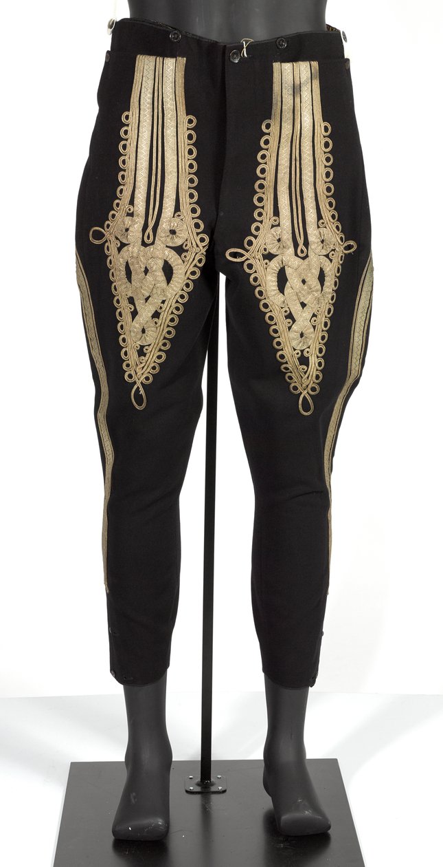 Pantaloons, HRH The Duke of Connaught, 3rd Zieten Hussars, German Army, pre-1914 (pantaloons) av German School