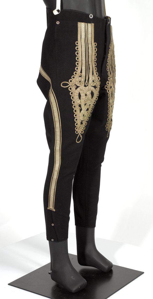 Pantaloons, HRH The Duke of Connaught, 3rd Zieten Hussars, German Army, pre-1914 (pantaloons) av German School
