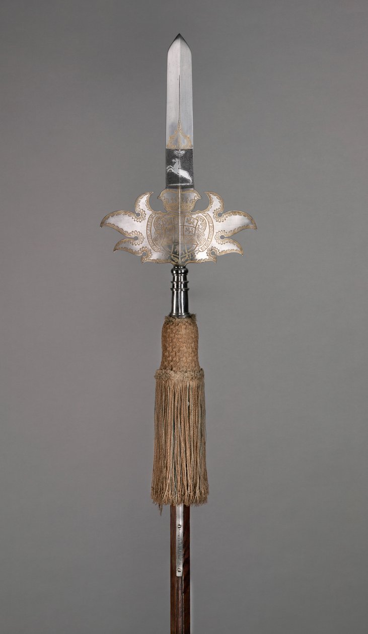 Paradepartisan (fra livvakten til August Wilhelm, hertugen av Brunswick-Wolfenbüttel [1662-1731]) av German School