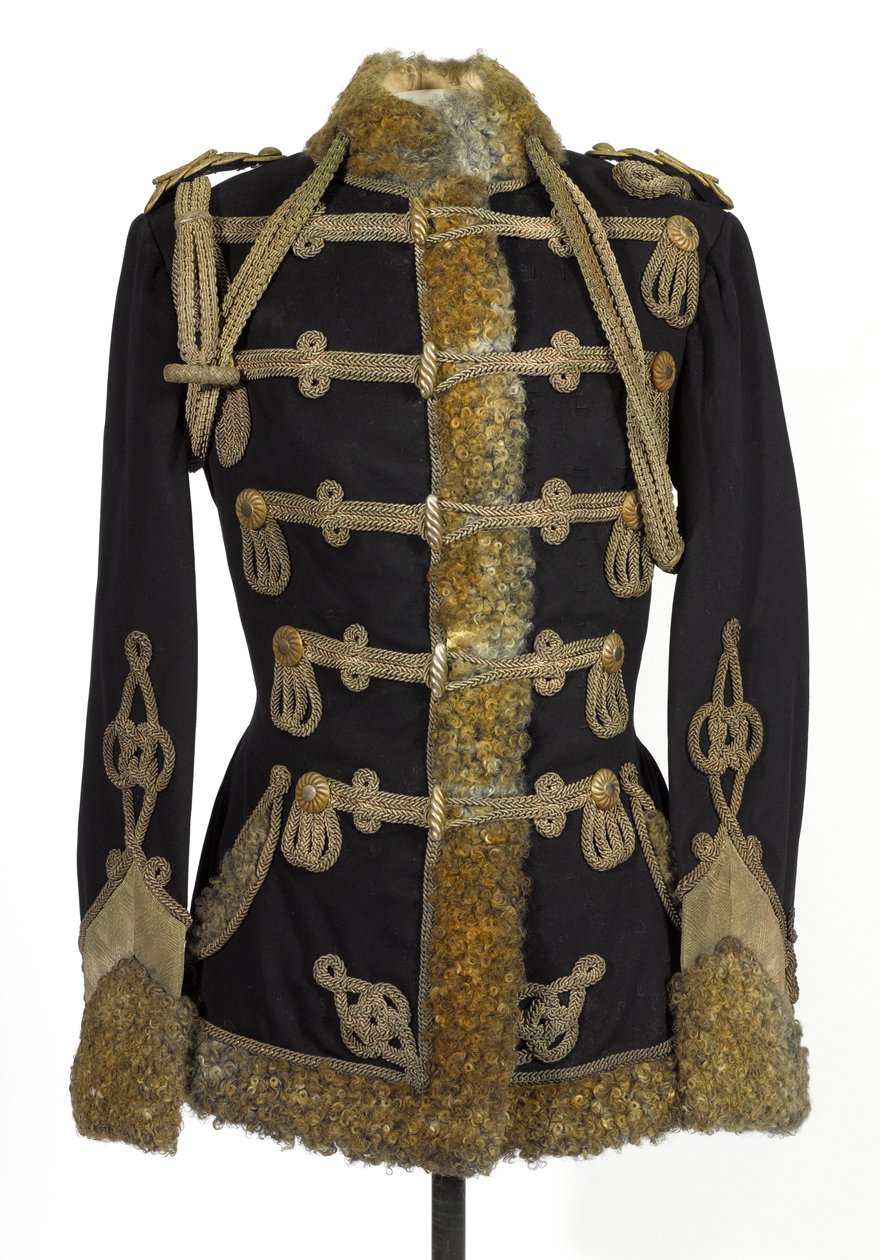 Pelisse, 3rd Zieten Hussars, HRH The Duke of Connaught, før 1914 (pelisse) av German School