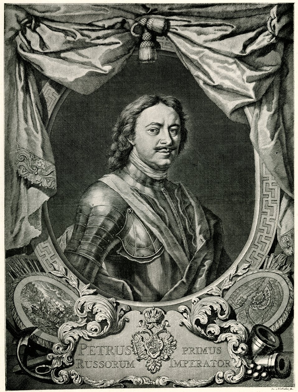 Peter I. den store av German School