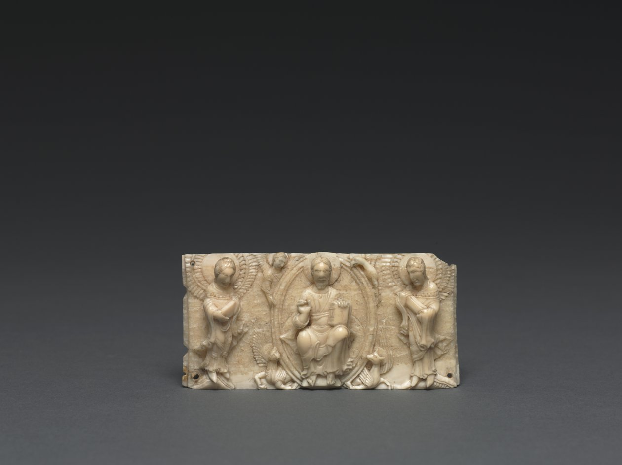 Plaque from a Portable Altar: Christ and the Apostles, Lower Rhine Valley av German School