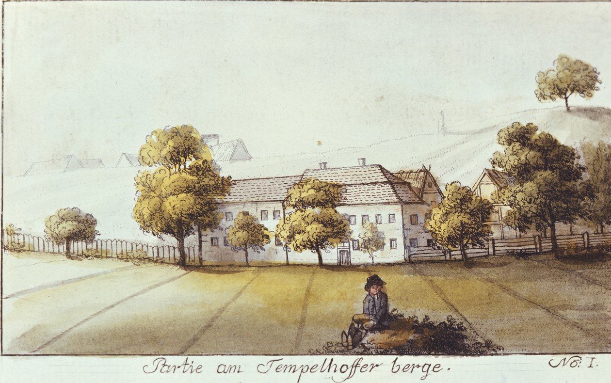 Tomt ved Tempelhof-fjellet, Berlin av German School