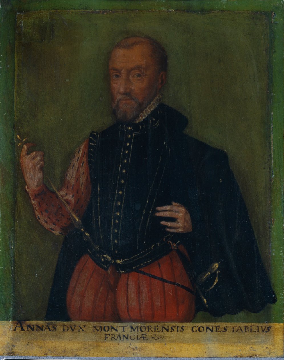 Portrett av Annas hertug av Montmorency, konstabel av Frankrike av German School