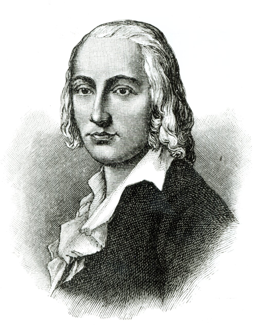 Portrett av Friedrich Hoelderlin av German School