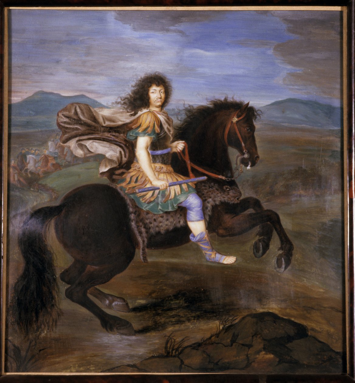 Portrett av militærsjef, 1676 av German School