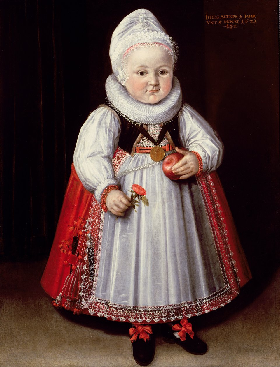Portrett av et barn av German School