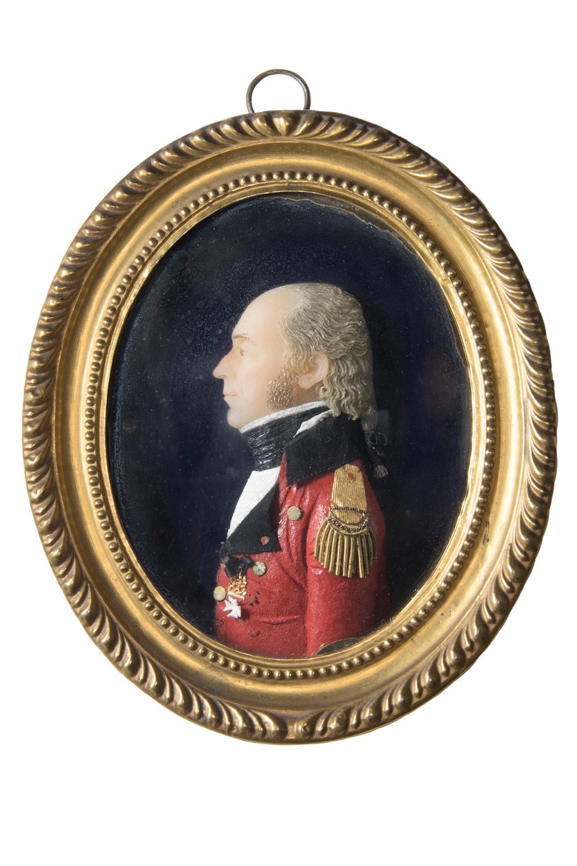 Portrett av en ektemann, sent på 1700-tallet (voks) av German School