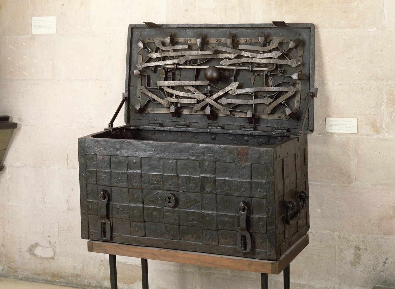 Sea Chest fra Nürnberg (tre og metall) av German School