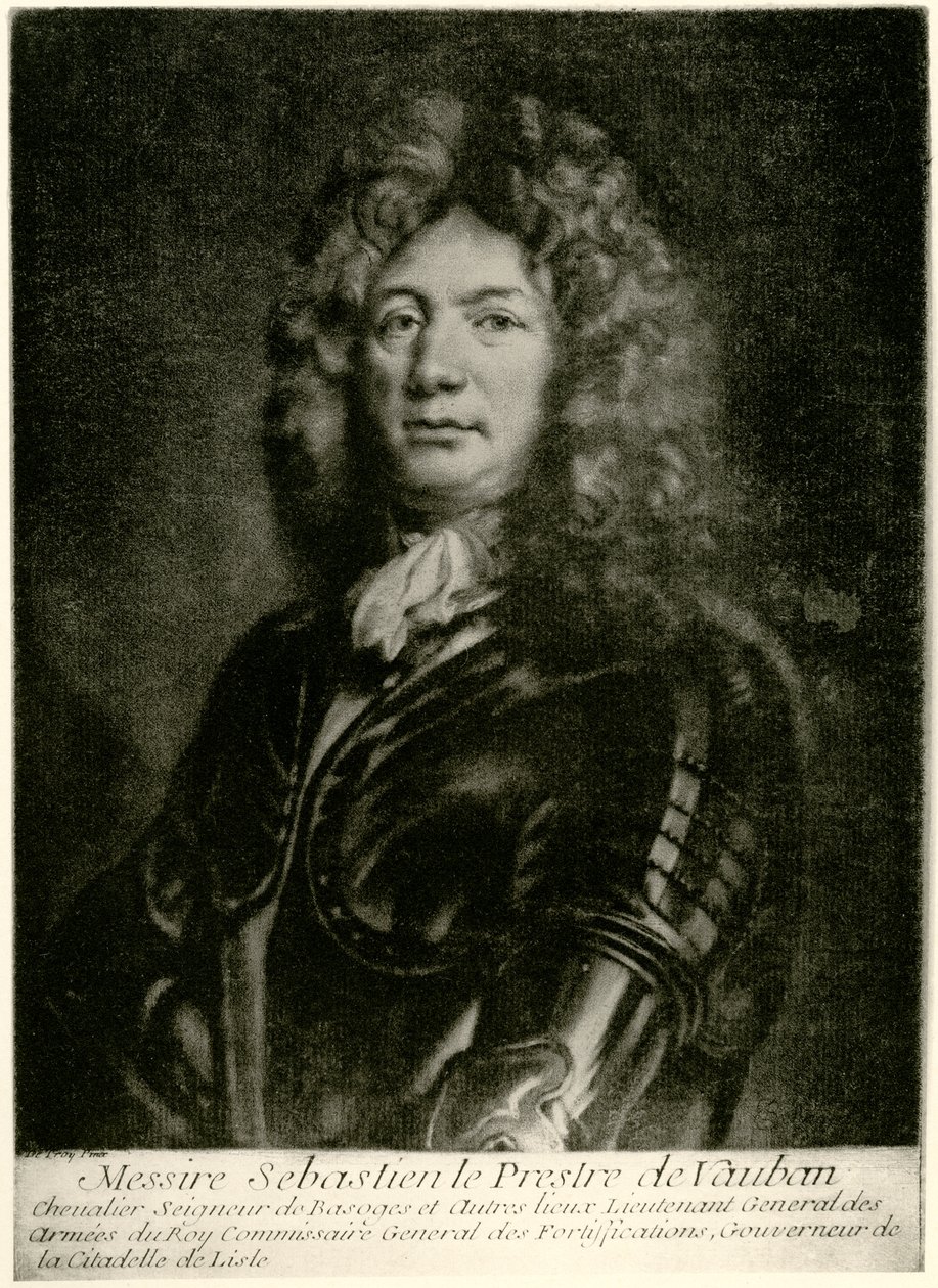 Sebastian presten av Vauban av German School