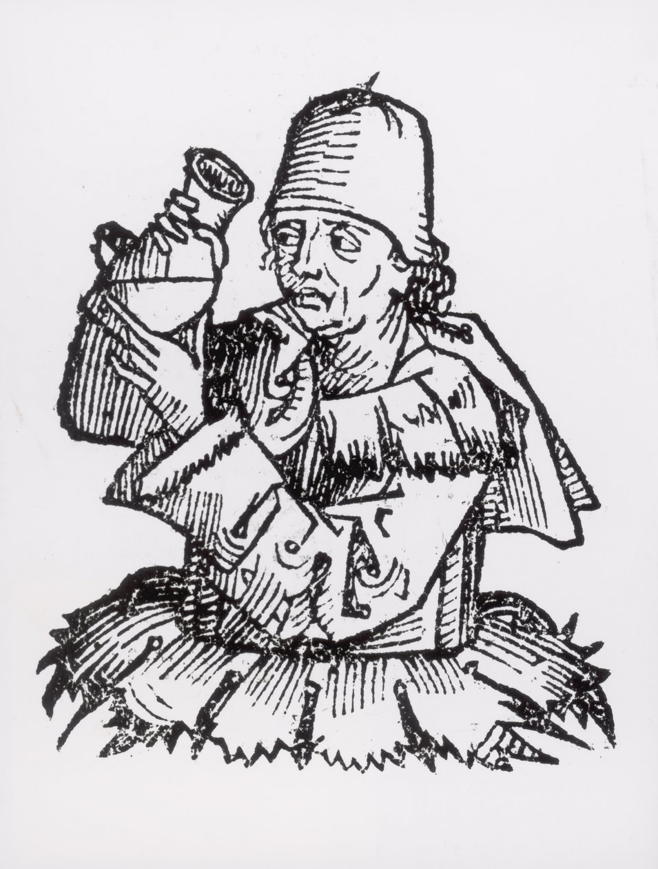 St. Anthony (1195-1231) fra 'Liber Chronicarum' av Hartmann Schedel (1440-1514) 1493 av German School