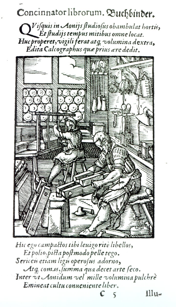 The Bookbinder, utgitt av Hartman Schopper av German School