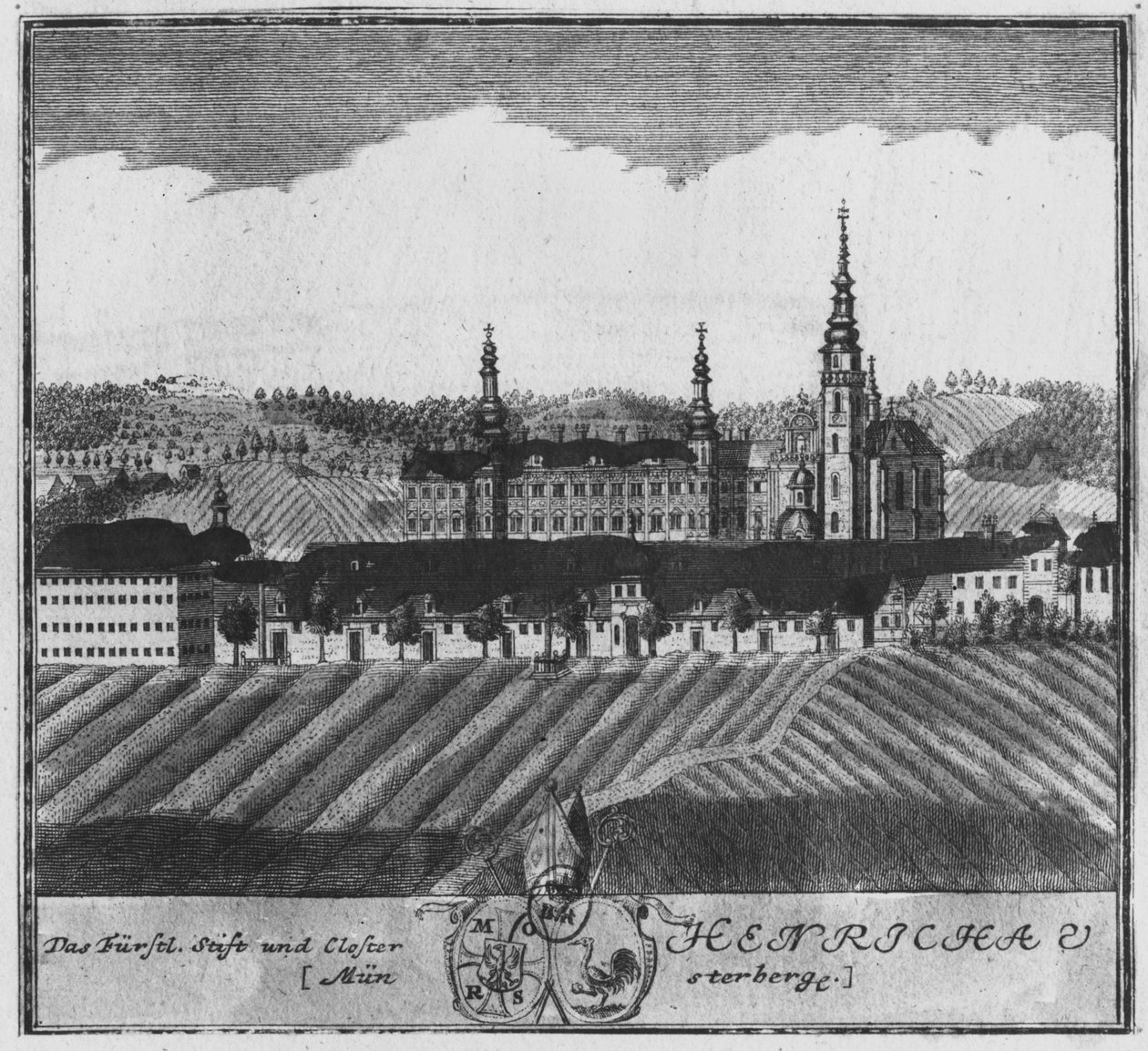 Henrykow-klosteret av German School