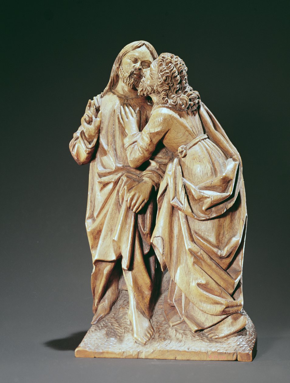 The Kiss of Judas, tidlig på 1500-tallet (eik) av German School