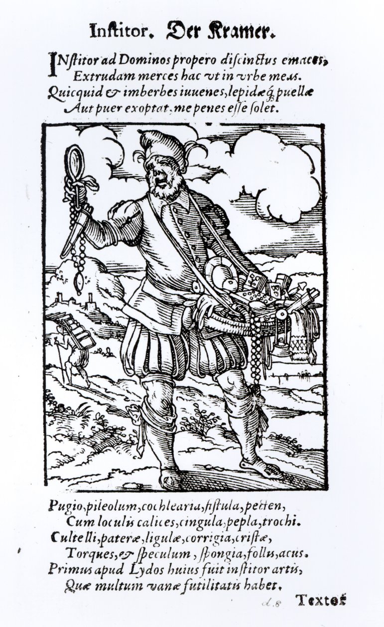 The Pedlar, utgitt av Hartman Schopper av German School
