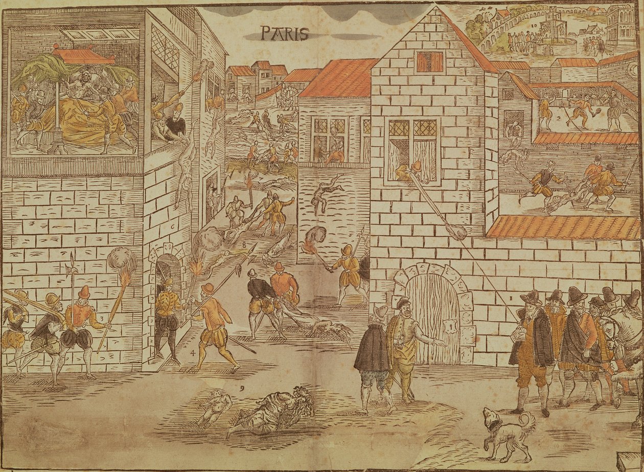 Massakren på St. Bartolomeusdagen av German School