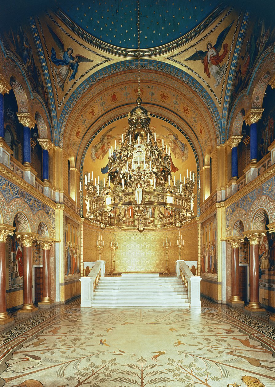 Throne Room fra nord av German School