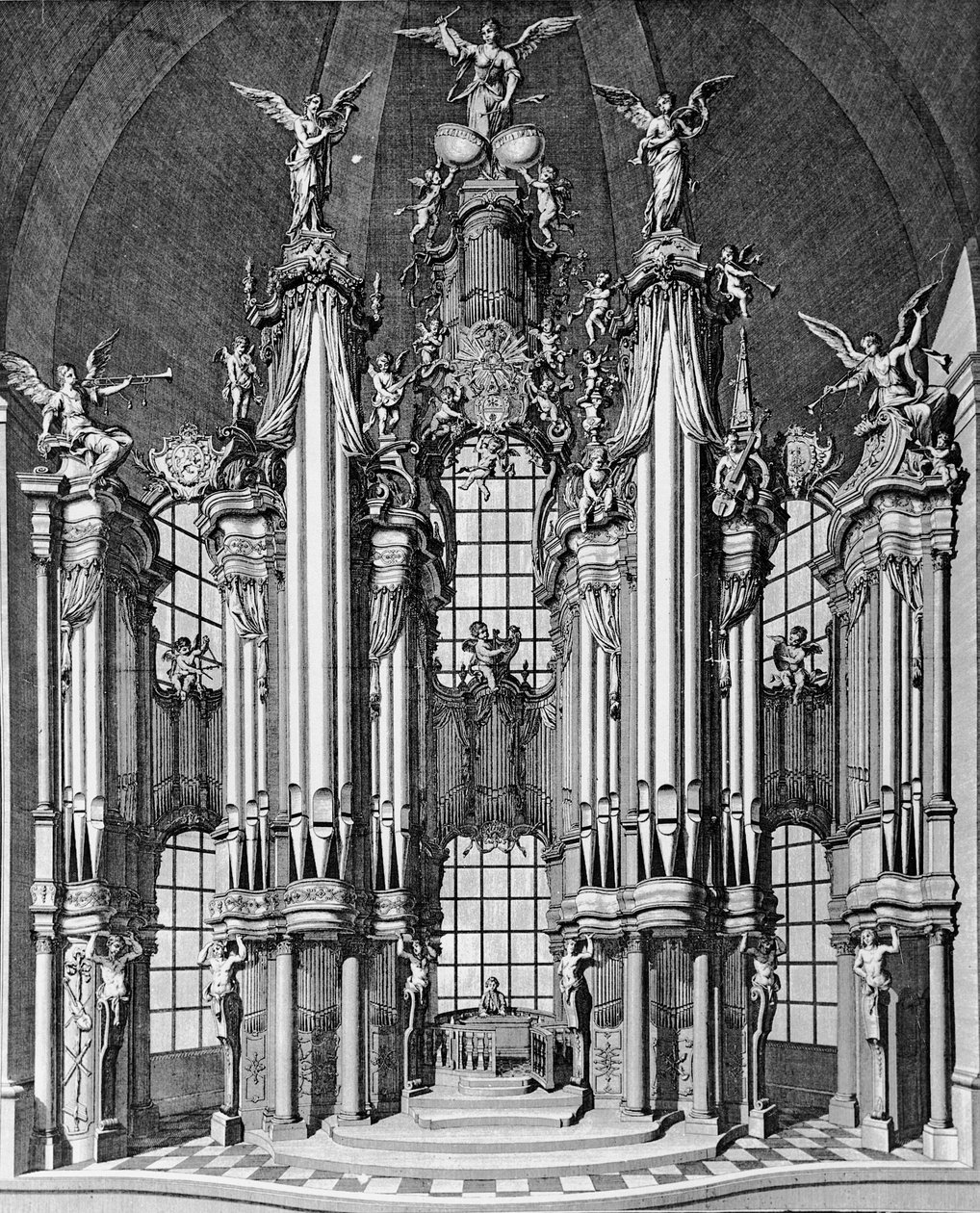 Orgelet i St. Martin-basilikaen, Weingarten av German School