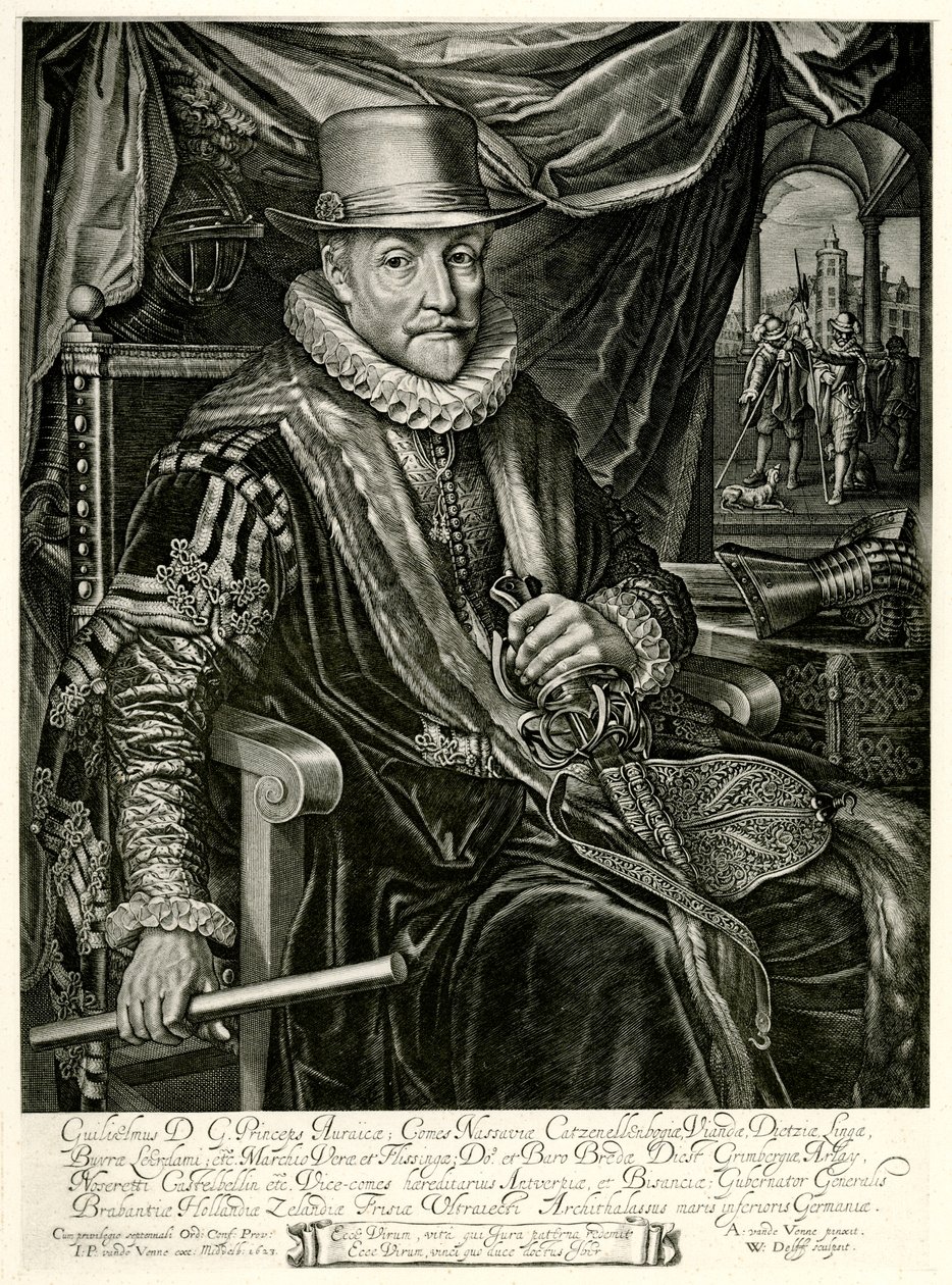 William I av Nassau-Orange av German School