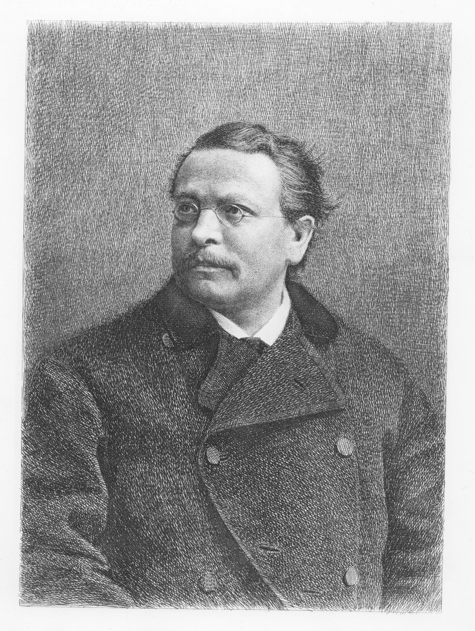 Wilhelm von Hertz (engraving) av German School