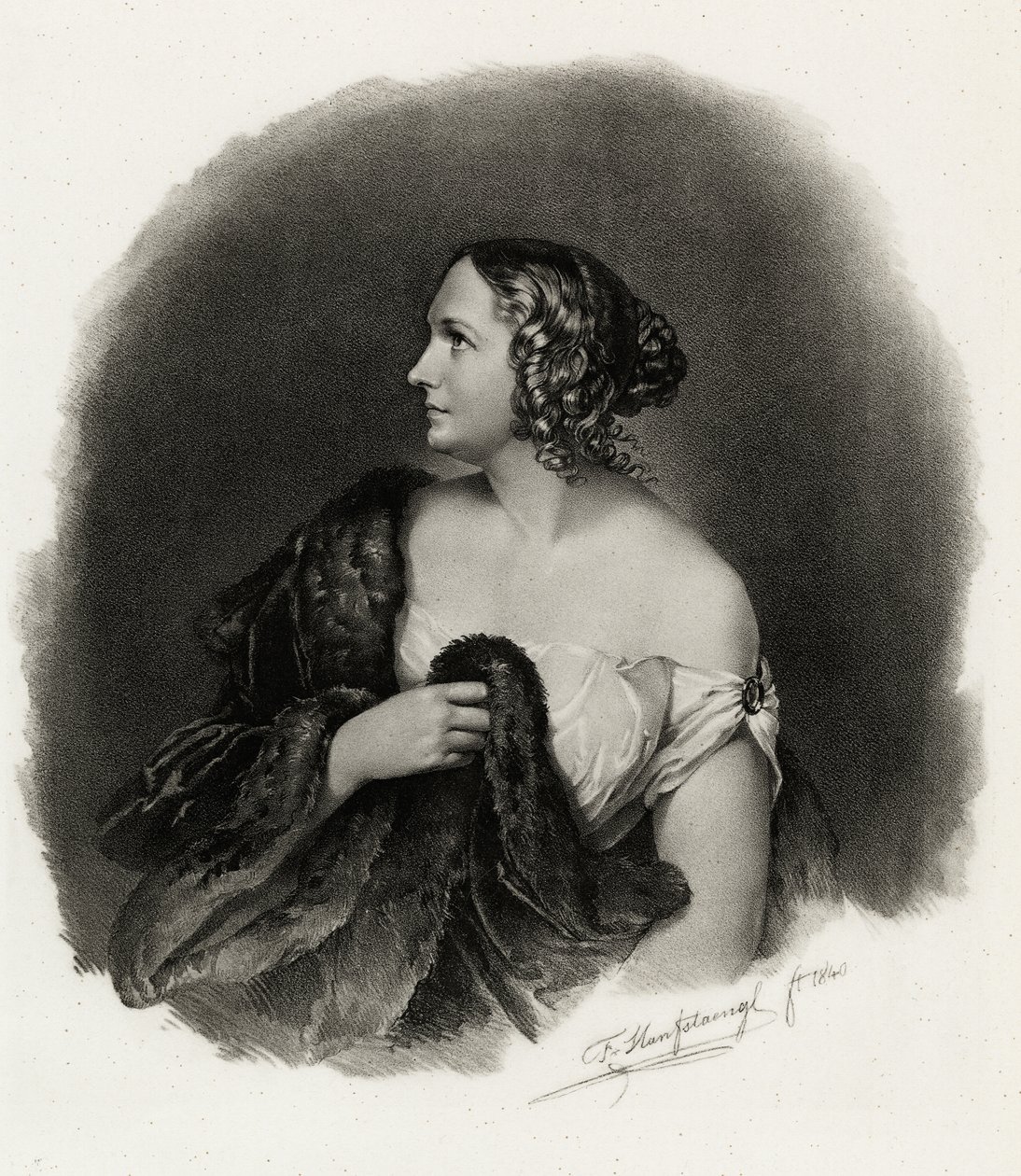 Wilhelmine Schröder-Devrient, 1884-90 (fototype) av German School