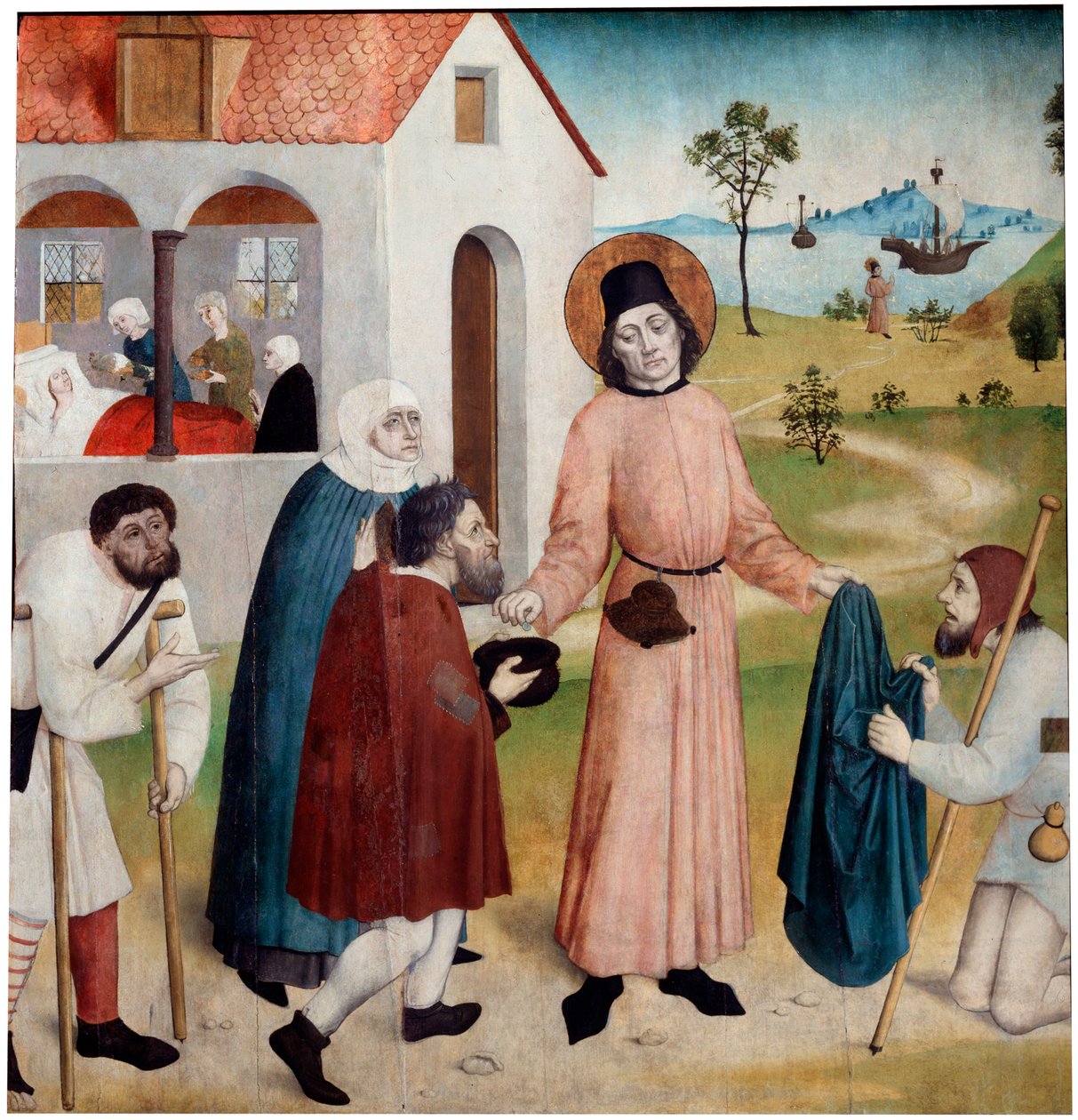 Saint Giles distribuerer eiendommen sin blant de fattige