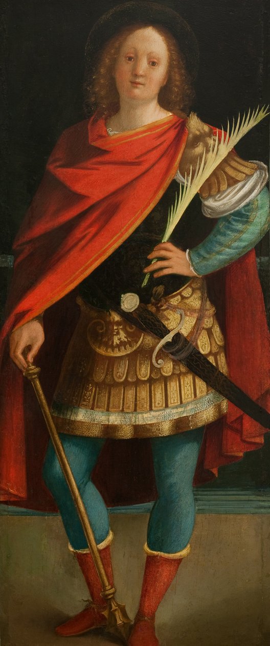 Saint Gervase av Gerolamo Giovenone