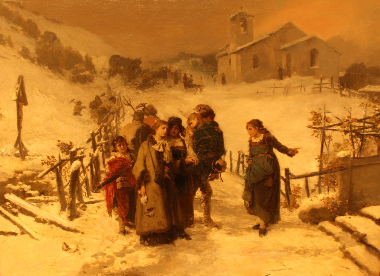 Skredet av Gerolamo Induno
