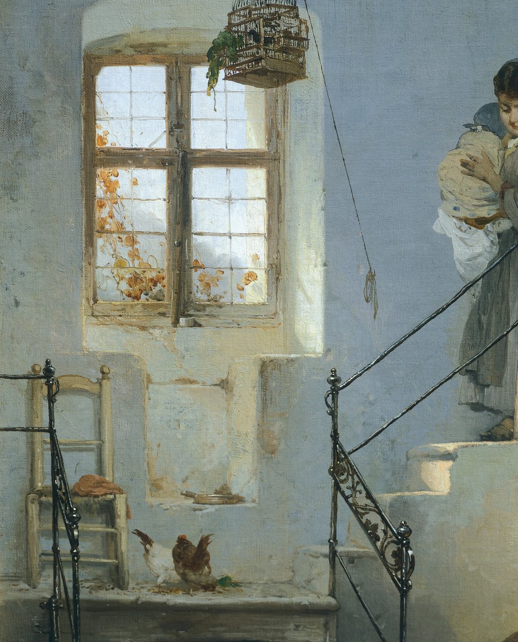 Brev fra leiren av Gerolamo Induno