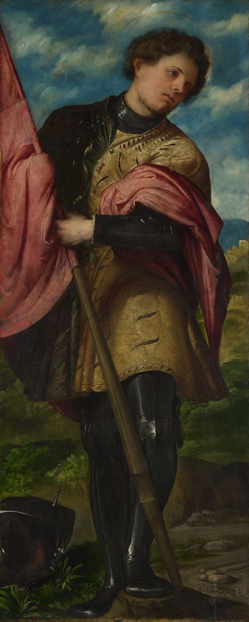 Saint Alexander, ca 1524 av Gerolamo Romanino