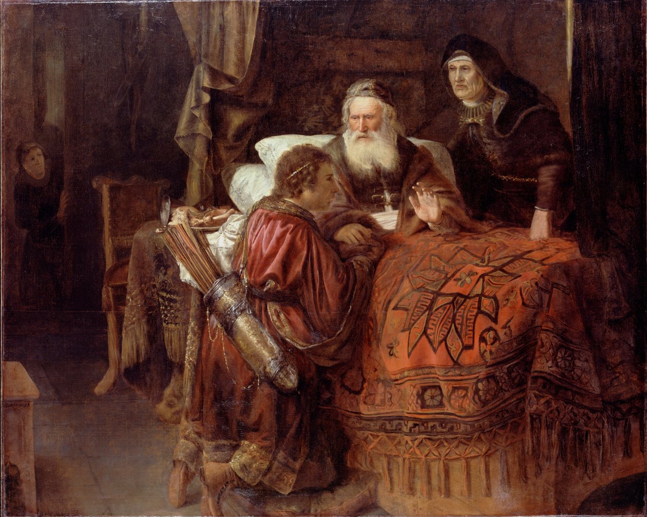 Isak velsignet Jakob av Gerrit van Honthorst