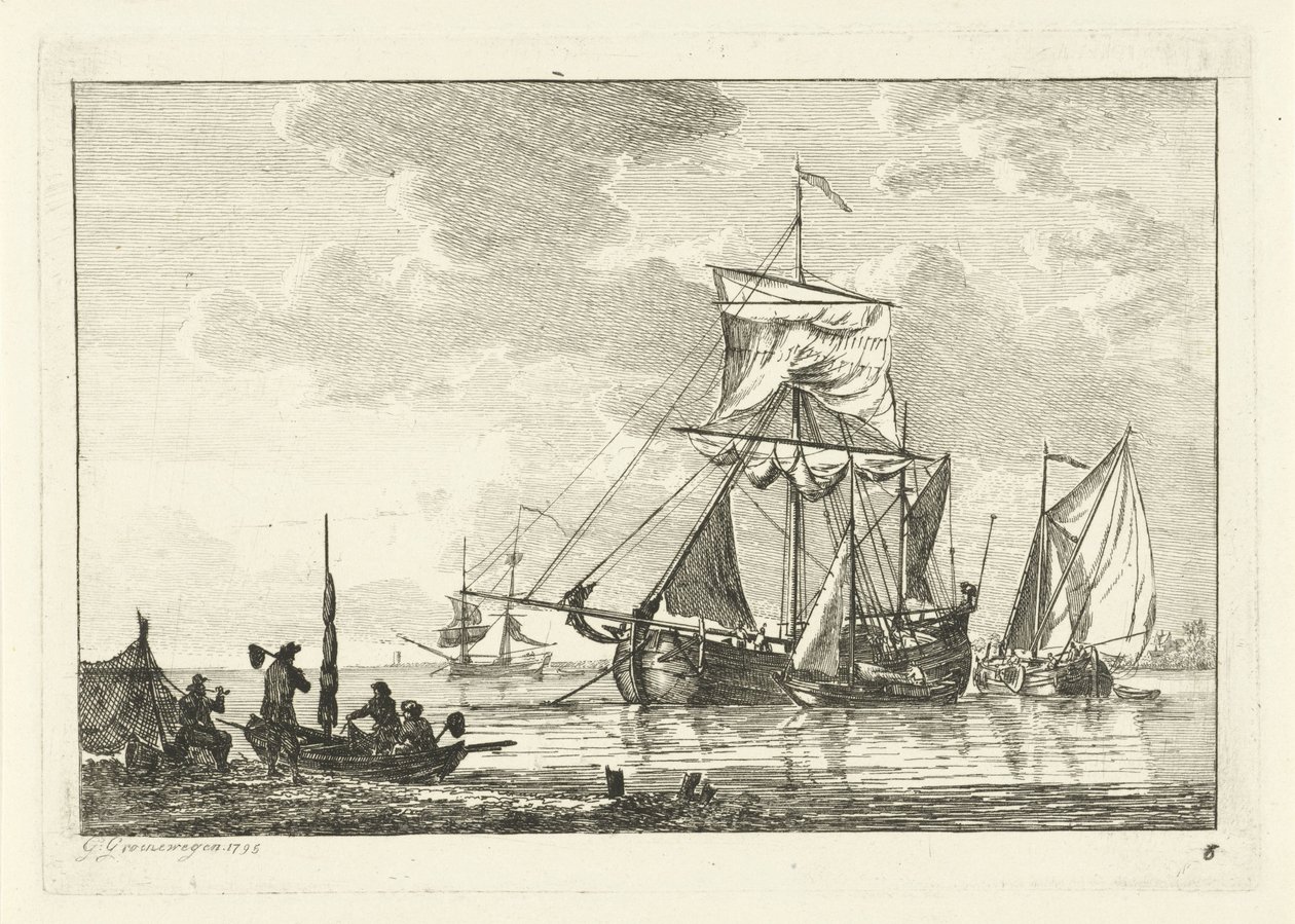 Vier zeilschepen op stil water Diverse schepen op het water (series title)   1330353   no       norwegian Successfully Translated  Original: Louise de la Valliere, 1644-1710, 1937 Translat: Louise de la Valliere, 1644-1710, 1937 1190997 no norwegian Succes av Gerrit Groenewegen