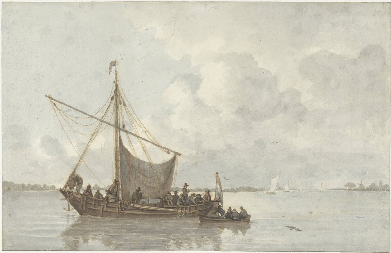 elveutsikt av Gerrit Lamberts
