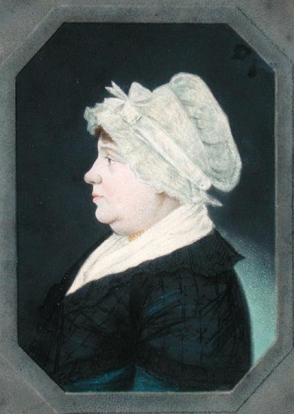 Mrs. George Warner (ca. 1743-1814) av Gerrit Schipper