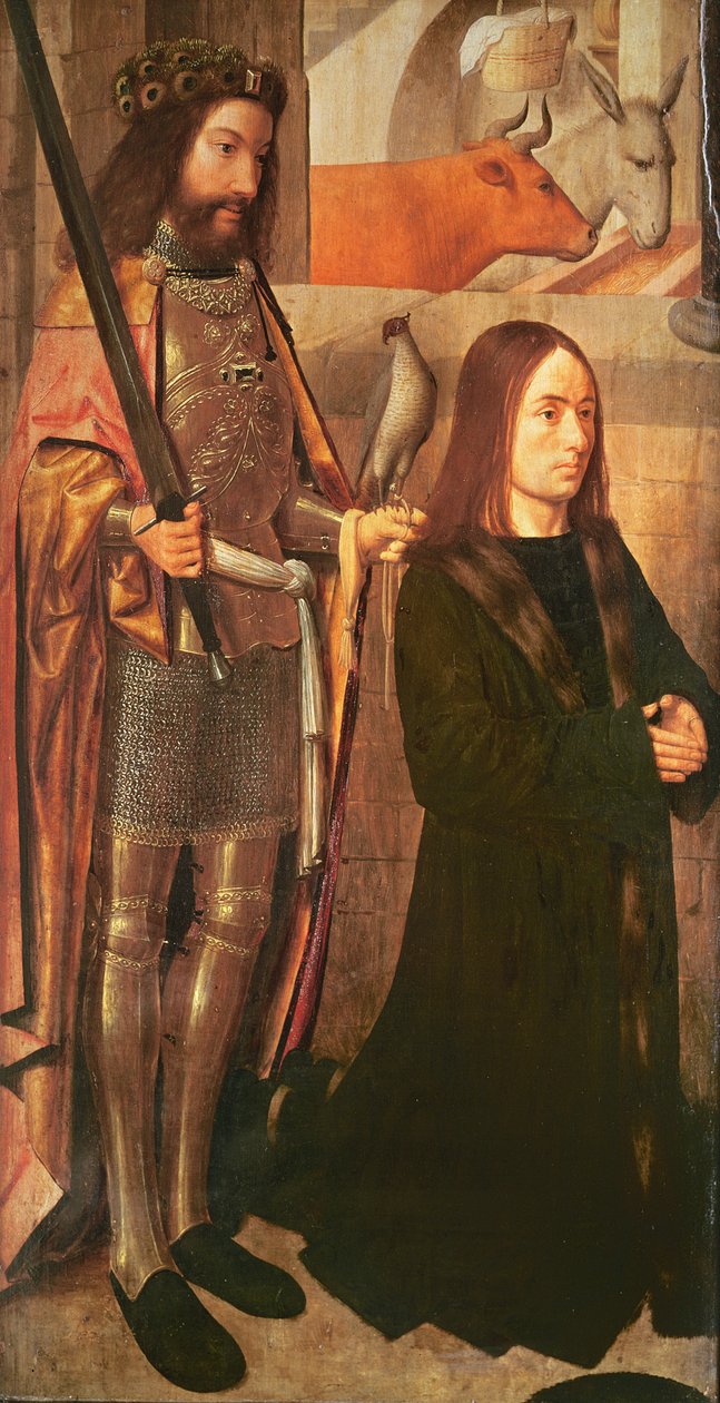 Saint Hubert og giver (se også 404573 og 404575) av Gerrit tot Sint Jans