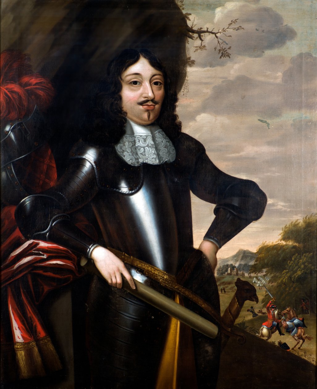 Portrett, kalt James Graham av Gerrit van (manner of) Honthorst
