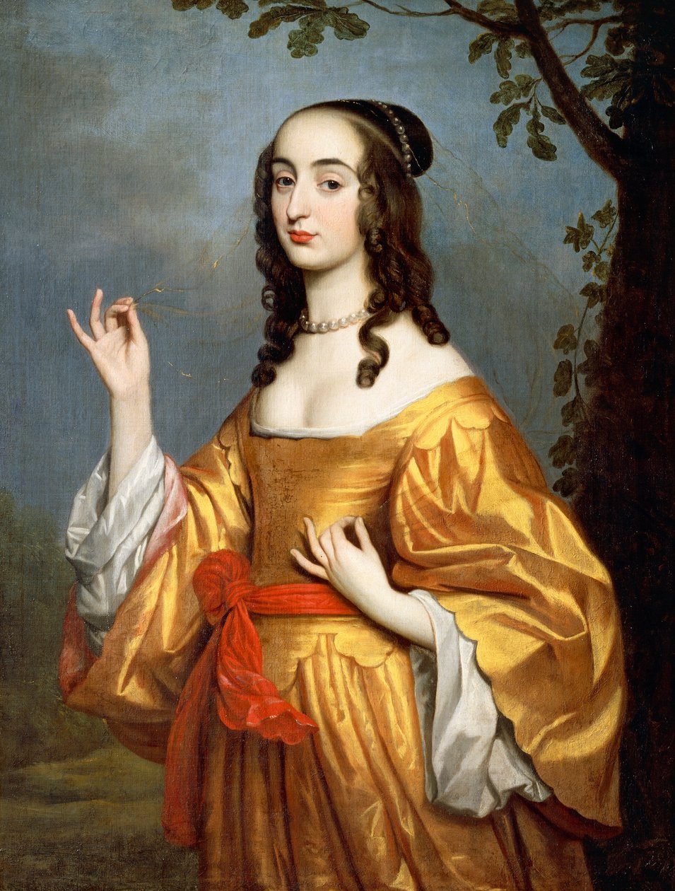 Portrett av grevinne Louise Henriette av Nassau (Haag av Gerrit van Honthorst