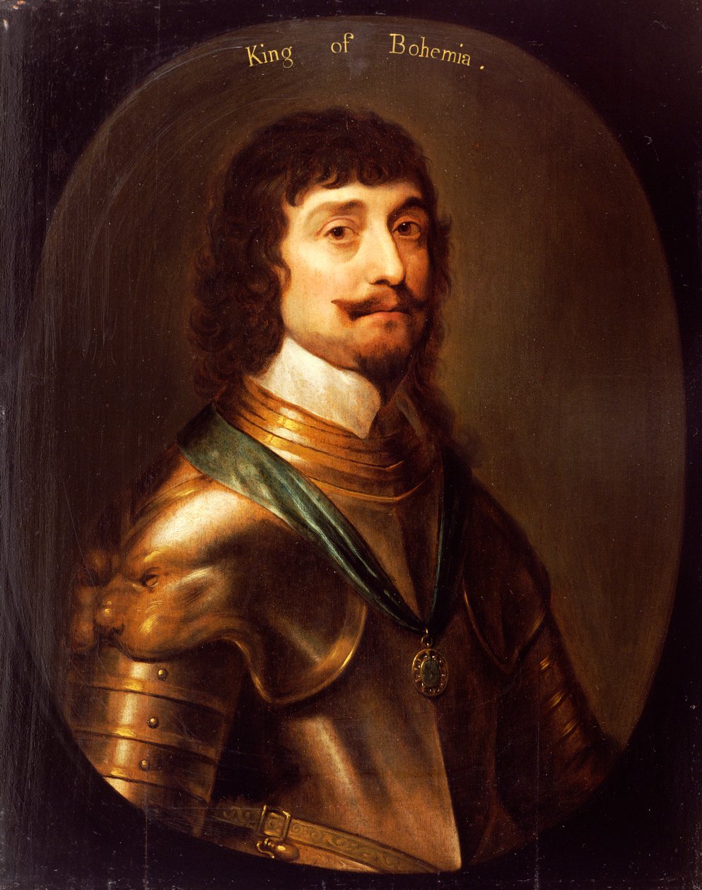 Portrett av Frederick V, kurfyrst av Palatine og konge av Böhmen av Gerrit van Honthorst