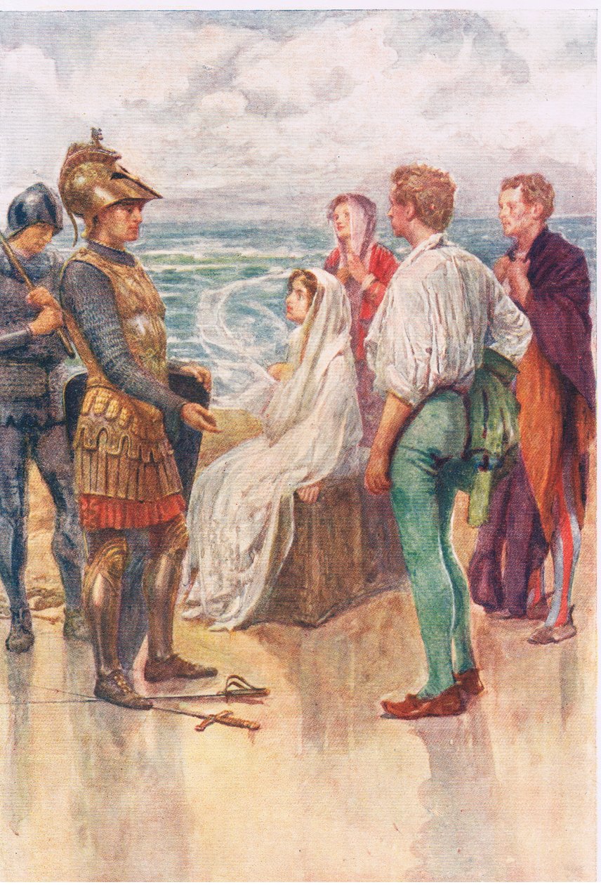 The Judgment of Artegall, Stories from the Faerie Queen utgitt av George Harrap and Company av Gertrude E. Demain (after) Hammond