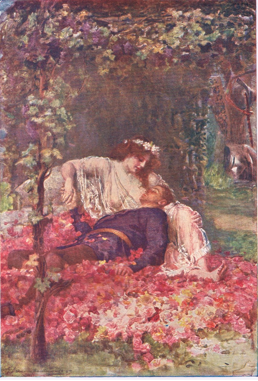Den hensynsløse damen, Stories from the Faerie Queen utgitt av George Harrap and Company av Gertrude E. Demain (after) Hammond