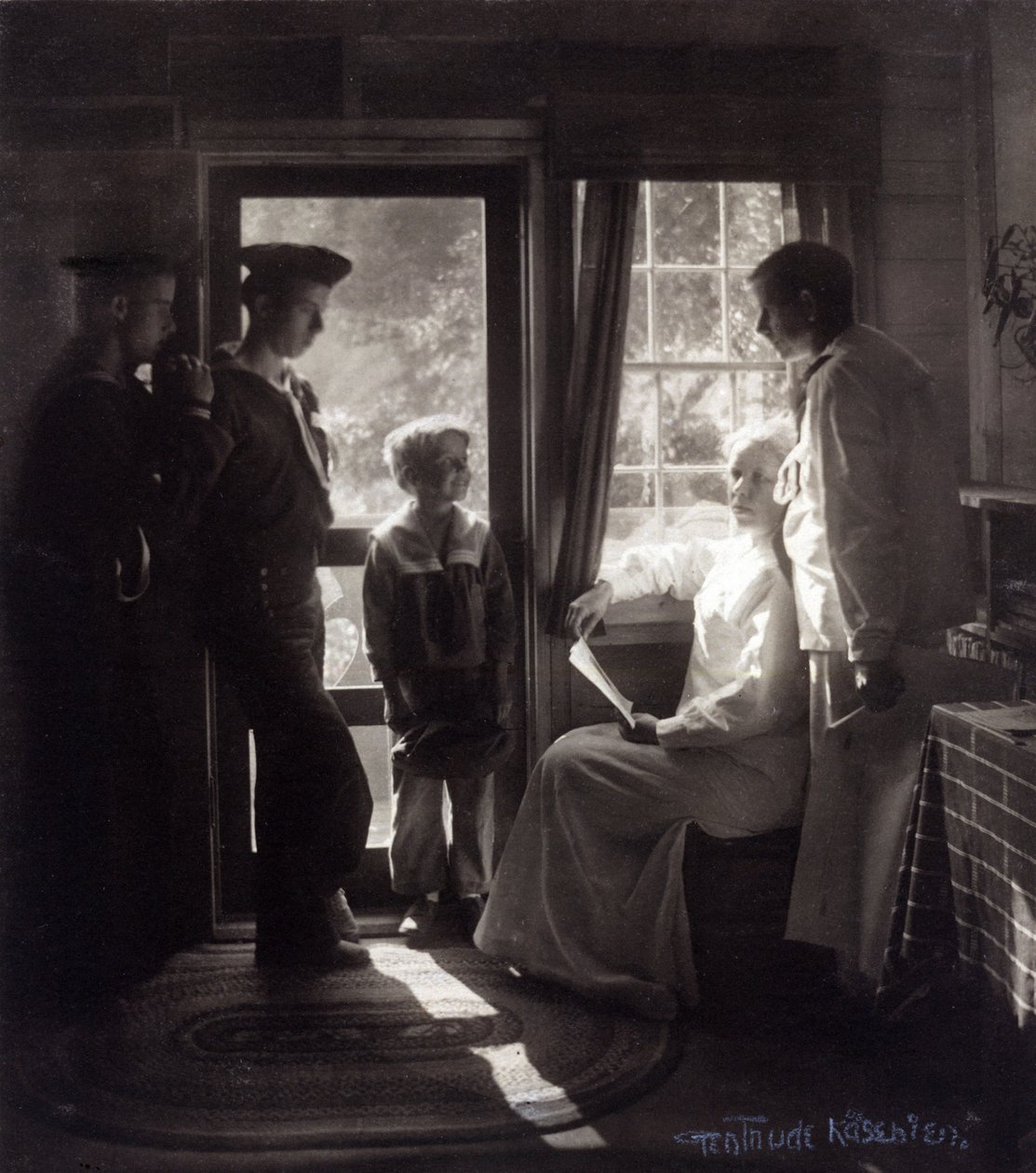 Sol i huset av Gertrude Käsebier